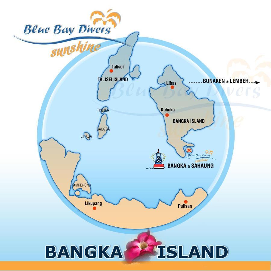Blue Bay Divers Likupang Bangka Экстерьер фото